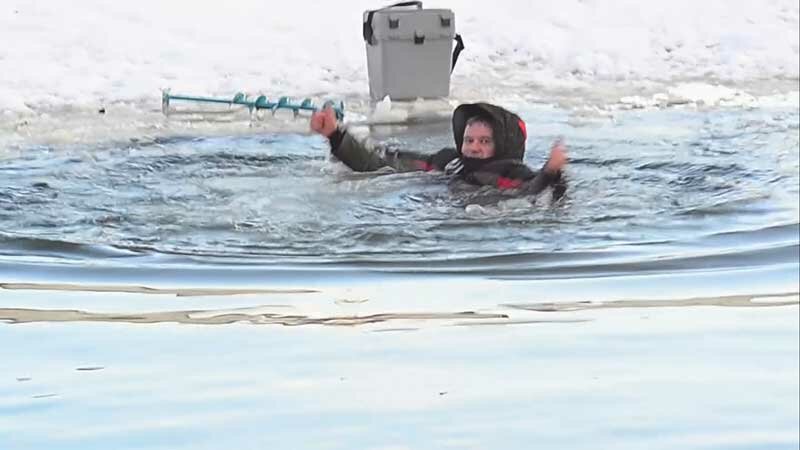 Костюм плавающий для зимней рыбалки