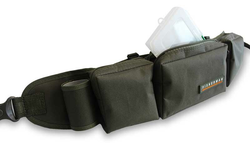 Выбор поясной сумки для рыбалки